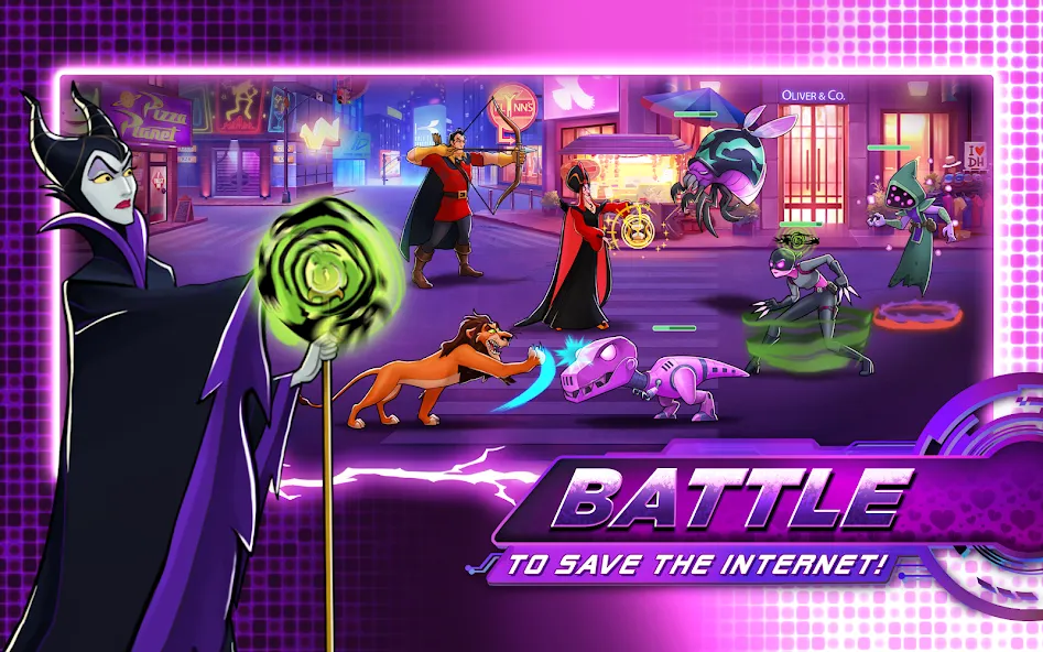Disney Heroes: Battle Mode мод на Андроид: Безлимитные ресурсы и усиленные герои — скриншот 1 Disney Heroes: Battle Mode мод на Андроид: Безлимитные ресурсы и усиленные герои — скриншот 1