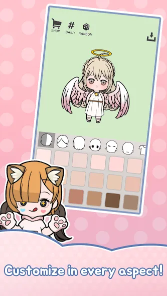 Скачать Unnie doll Mod APK — Все наряды и аксессуары открыты — скриншот 3 Скачать Unnie doll Mod APK — Все наряды и аксессуары открыты — скриншот 3