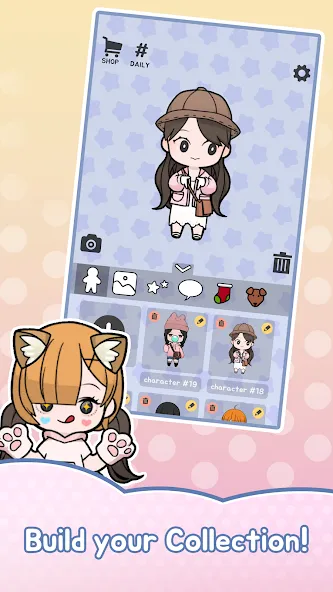 Скачать Unnie doll Mod APK — Все наряды и аксессуары открыты — скриншот 5 Скачать Unnie doll Mod APK — Все наряды и аксессуары открыты — скриншот 5