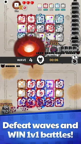 Random Dice Defense : PvP TD взлом APK — Безлимитные деньги и все кости открыты — скриншот 2 Random Dice Defense : PvP TD взлом APK — Безлимитные деньги и все кости открыты — скриншот 2
