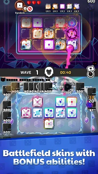 Random Dice Defense : PvP TD взлом APK — Безлимитные деньги и все кости открыты — скриншот 5 Random Dice Defense : PvP TD взлом APK — Безлимитные деньги и все кости открыты — скриншот 5