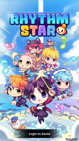 RhythmStar: Music Adventure бесплатно на Андроид — мод: Безлимитные деньги и энергия — скриншот 1 RhythmStar: Music Adventure бесплатно на Андроид — мод: Безлимитные деньги и энергия — скриншот 1