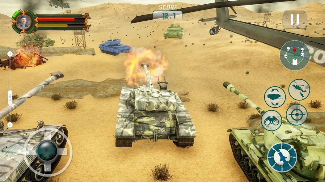 Мод Army Tank Games Offline 3d — Безлимитные деньги и улучшенная броня, скачать APK — скриншот 1 Мод Army Tank Games Offline 3d — Безлимитные деньги и улучшенная броня, скачать APK — скриншот 1