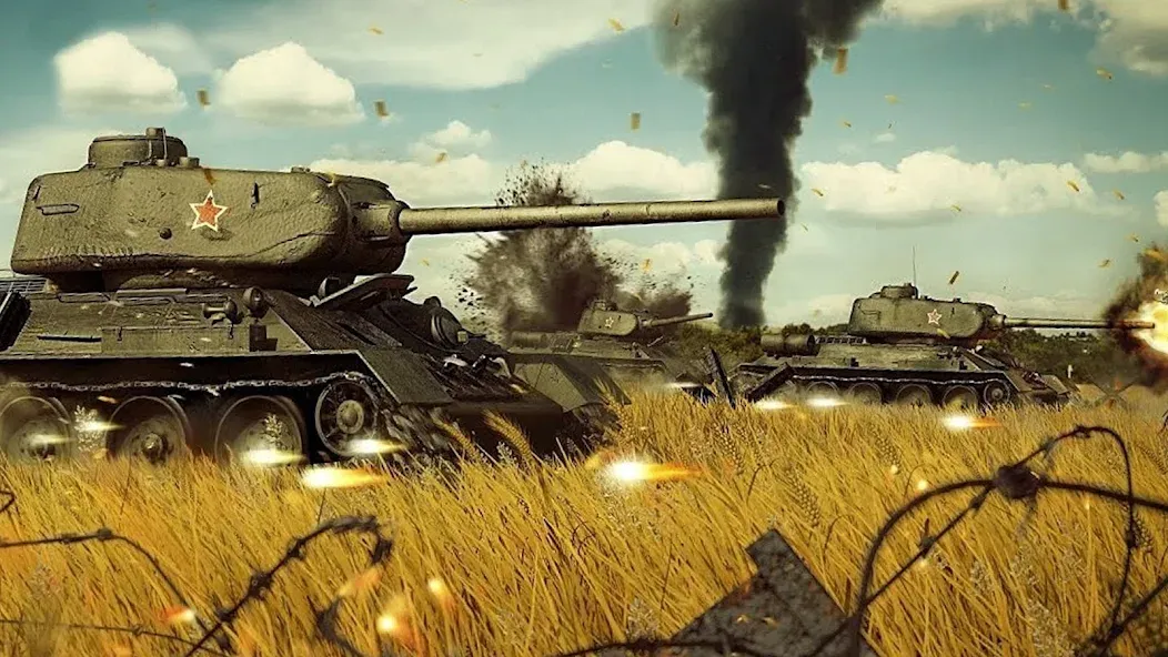 Мод Army Tank Games Offline 3d — Безлимитные деньги и улучшенная броня, скачать APK — скриншот 3 Мод Army Tank Games Offline 3d — Безлимитные деньги и улучшенная броня, скачать APK — скриншот 3