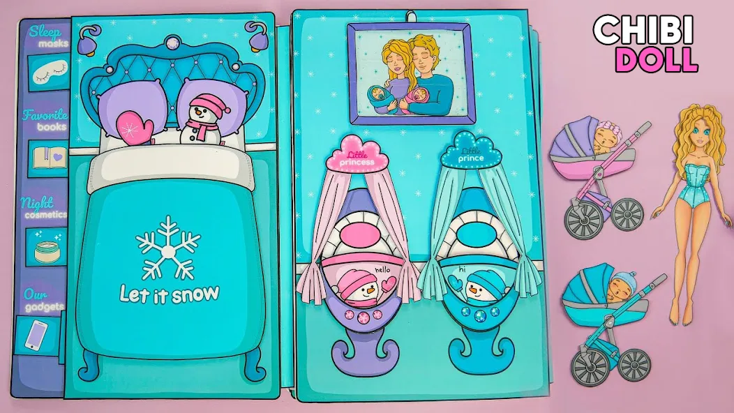 Chibi Dolls Dress Up Games (Мод: Все наряды и аксессуары открыты) — скачать на Андроид — скриншот 3