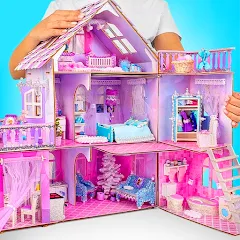 Doll House Design: Girl Games (Мод: Безлимитные деньги и всё открыто) — скачать на Андроид