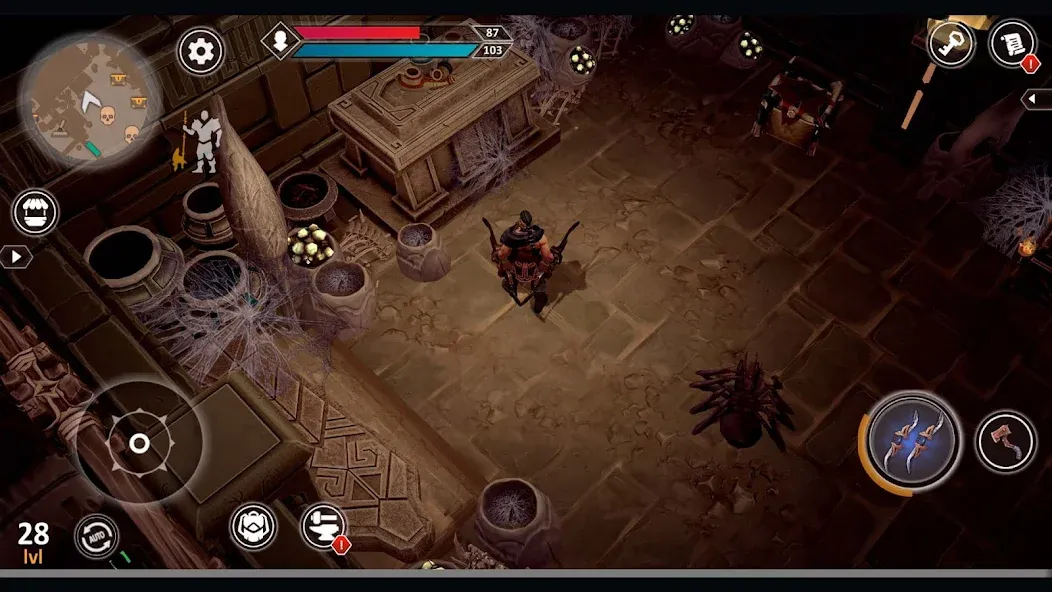Скачать Exile: Wasteland Survival RPG последней версии — Безлимитные ресурсы и мощное оружие — скриншот 2