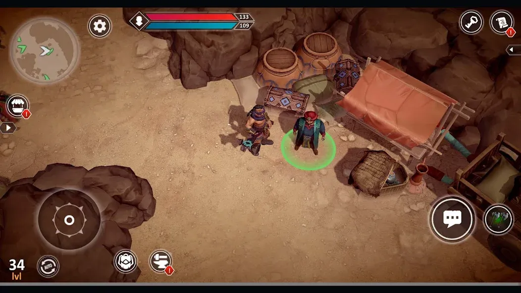 Скачать Exile: Wasteland Survival RPG последней версии — Безлимитные ресурсы и мощное оружие — скриншот 3