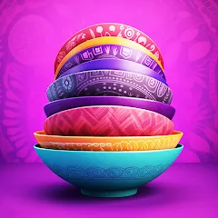 Bowl Sort Bonanza взлом на Андроид — Безлимитные подсказки и открыты все уровни