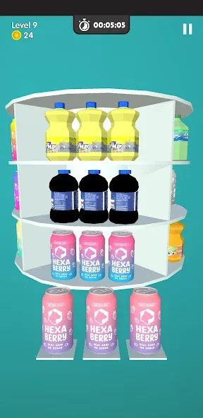 Tidy Goods Match 3D Master (Мод: Безлимитные подсказки и открыты все уровни) — скачать на Андроид — скриншот 2 Tidy Goods Match 3D Master (Мод: Безлимитные подсказки и открыты все уровни) — скачать на Андроид — скриншот 2