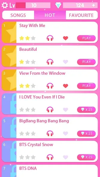 Kpop Piano Game: Color Tiles (Мод: Все песни и без рекламы) — скачать на Андроид — скриншот 1 Kpop Piano Game: Color Tiles (Мод: Все песни и без рекламы) — скачать на Андроид — скриншот 1