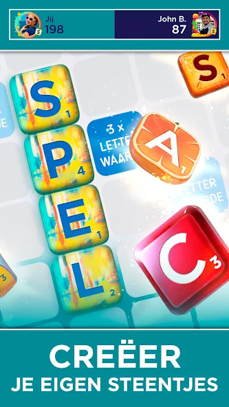 Scrabble® GO - Woordspel мод на Андроид: Безлимитные подсказки и монеты — скриншот 4 Scrabble® GO - Woordspel мод на Андроид: Безлимитные подсказки и монеты — скриншот 4
