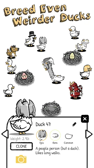 Clusterduck MOD APK скачать на Андроид — Безлимитные ресурсы и быстрый прогресс — скриншот 3