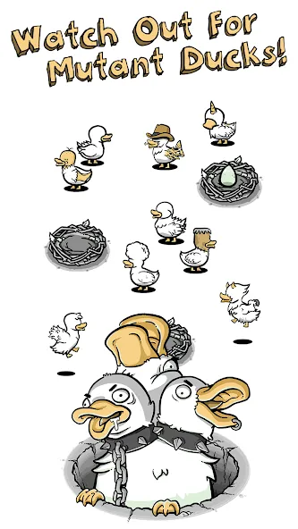 Clusterduck MOD APK скачать на Андроид — Безлимитные ресурсы и быстрый прогресс — скриншот 5