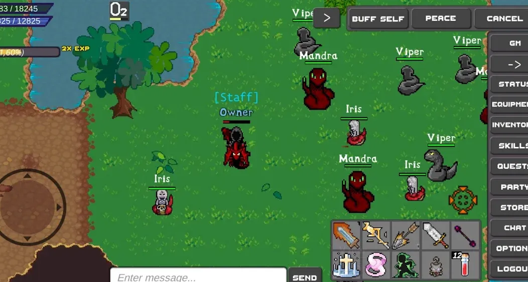 Delta Mmorpg на телефон — скачать мод: Безлимитные ресурсы и быстрый прогресс — скриншот 5 Delta Mmorpg на телефон — скачать мод: Безлимитные ресурсы и быстрый прогресс — скриншот 5