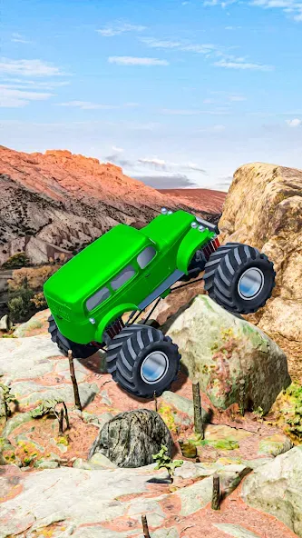 Скачать Rock Crawling: Racing Games 3D последней версии — Безлимитные деньги и топливо — скриншот 1