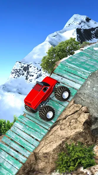 Скачать Rock Crawling: Racing Games 3D последней версии — Безлимитные деньги и топливо — скриншот 2