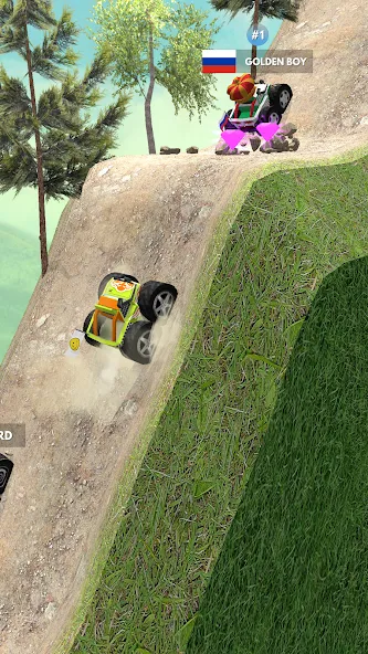 Скачать Rock Crawling: Racing Games 3D последней версии — Безлимитные деньги и топливо — скриншот 4