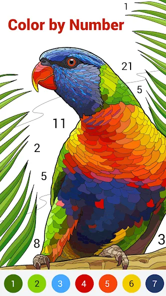 Happy Color®: Coloring Book MOD APK скачать на Андроид — Без рекламы и все раскраски открыты — скриншот 1