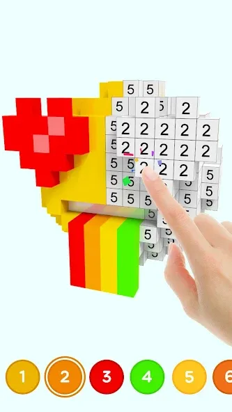 Скачать Pixel.ly 3D Mod APK — Разблокированы все пиксельные модели — скриншот 3