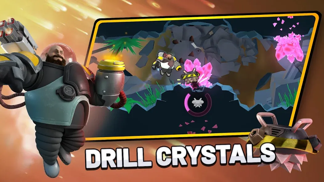 Скачать Drill Wars мод — Безлимитные деньги и улучшенные дрели — скриншот 2