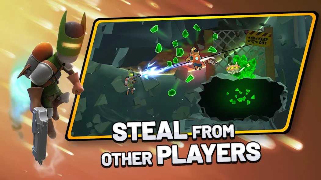 Скачать Drill Wars мод — Безлимитные деньги и улучшенные дрели — скриншот 3