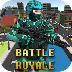 Скачать Pixel Combat: Battle Royale бесплатно — Безлимитные ресурсы и мощное оружие