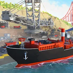 Скачать Port City: Ship Tycoon Mod APK — Безлимитные деньги и ресурсы