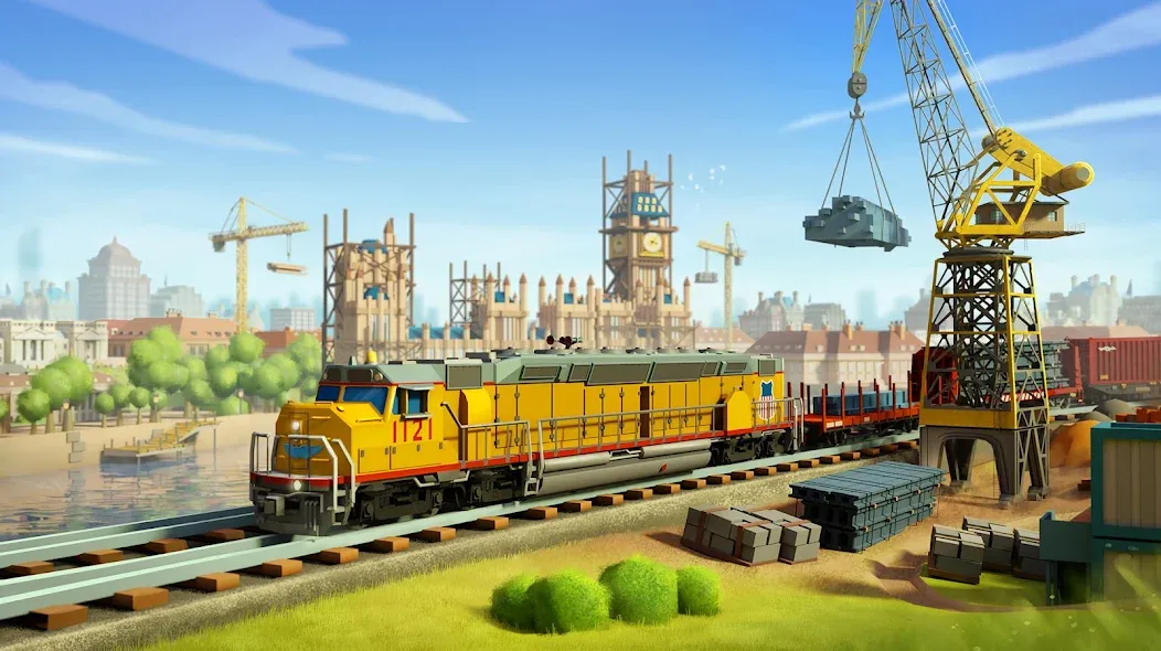 Train Station 2: Rail Tycoon взлом APK — Безлимитные деньги и ресурсы — скриншот 3