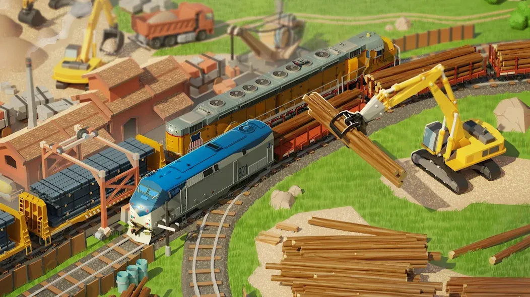 Train Station 2: Rail Tycoon взлом APK — Безлимитные деньги и ресурсы — скриншот 4