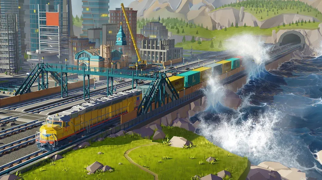 Train Station 2: Rail Tycoon взлом APK — Безлимитные деньги и ресурсы — скриншот 5