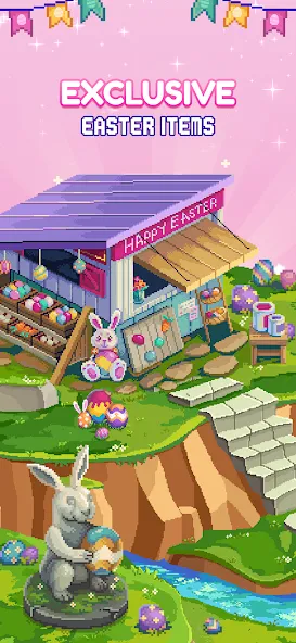 Скачать Pixel Isle: Art Coloring World Mod APK — Без рекламы и все раскраски открыты — скриншот 4