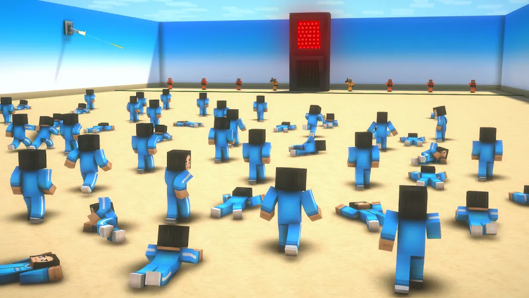 Pixel Strike 3D - FPS Gun Game взломанный APK — Безлимитные монеты и всё оружие — скриншот 3