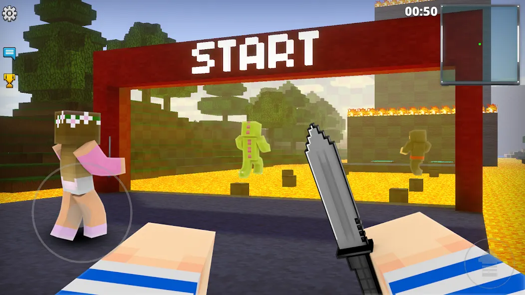 Pixel Strike 3D - FPS Gun Game взломанный APK — Безлимитные монеты и всё оружие — скриншот 5