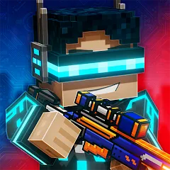 Pixel Strike 3D - FPS Gun Game взломанный APK — Безлимитные монеты и всё оружие