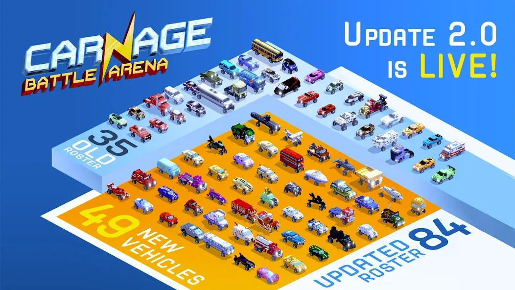 Carnage: Battle Arena на телефон — скачать мод: Безлимитные деньги и усиленная броня — скриншот 2