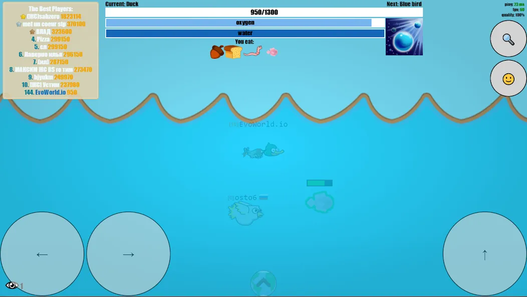 EvoWorld.io — Бесконечная энергия и быстрая эволюция, скачать мод APK — скриншот 3