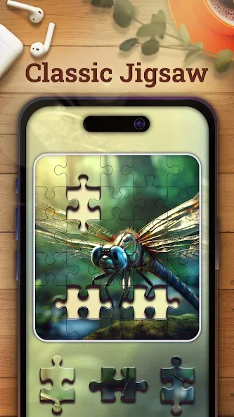 Скачать мод Jigsaw puzzles 2: Puzzle game — Безлимитные подсказки и монеты — скриншот 1 Скачать мод Jigsaw puzzles 2: Puzzle game — Безлимитные подсказки и монеты — скриншот 1