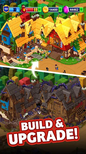 Medieval Merge: Epic Adventure мод на Андроид: Безлимитные ресурсы и энергия — скриншот 3 Medieval Merge: Epic Adventure мод на Андроид: Безлимитные ресурсы и энергия — скриншот 3