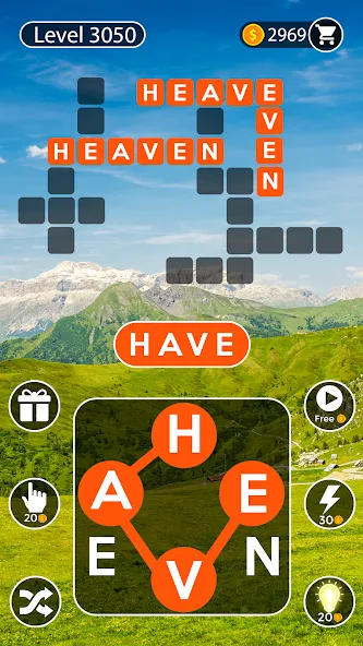 Word Cross: Crossy Word Search MOD APK: Безлимитные подсказки и ходы — скриншот 3 Word Cross: Crossy Word Search MOD APK: Безлимитные подсказки и ходы — скриншот 3