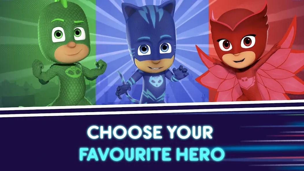 Скачать PJ Masks™: Moonlight Heroes Mod APK — Безлимитные деньги и все герои — скриншот 3 Скачать PJ Masks™: Moonlight Heroes Mod APK — Безлимитные деньги и все герои — скриншот 3
