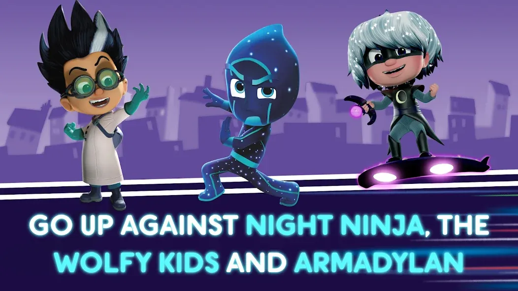 Скачать PJ Masks™: Moonlight Heroes Mod APK — Безлимитные деньги и все герои — скриншот 4 Скачать PJ Masks™: Moonlight Heroes Mod APK — Безлимитные деньги и все герои — скриншот 4