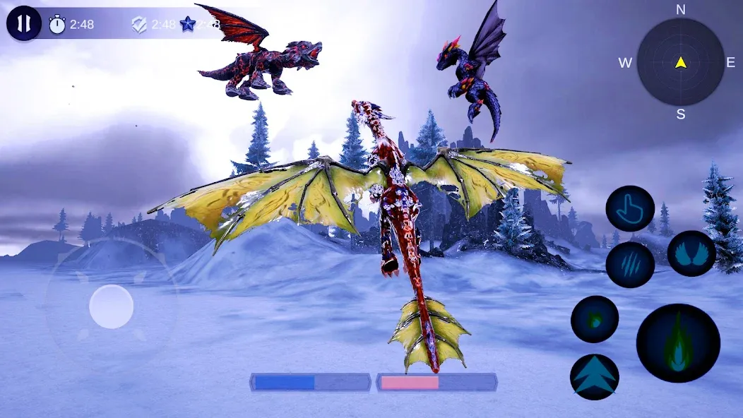 Скачать мод Magical Dragon Flight Games 3D — Все драконы разблокированы — скриншот 3 Скачать мод Magical Dragon Flight Games 3D — Все драконы разблокированы — скриншот 3