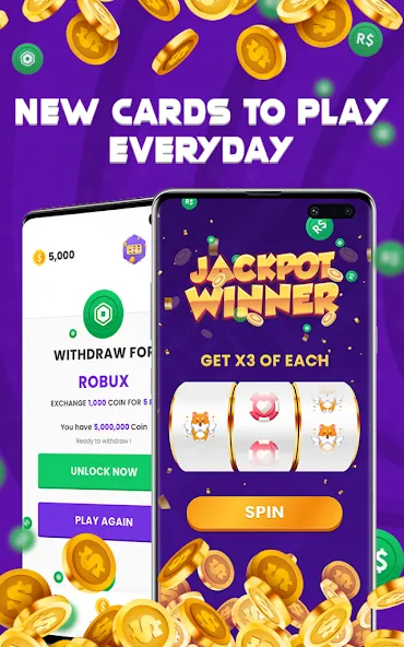 Spinbux - Robux взлом на Андроид — Бесконечные монеты и быстрые награды — скриншот 4 Spinbux - Robux взлом на Андроид — Бесконечные монеты и быстрые награды — скриншот 4