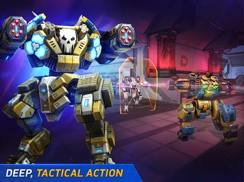 Скачать Mech Arena - Shooting Game бесплатно — Безлимитные ресурсы и улучшенное оружие — скриншот 3 Скачать Mech Arena - Shooting Game бесплатно — Безлимитные ресурсы и улучшенное оружие — скриншот 3