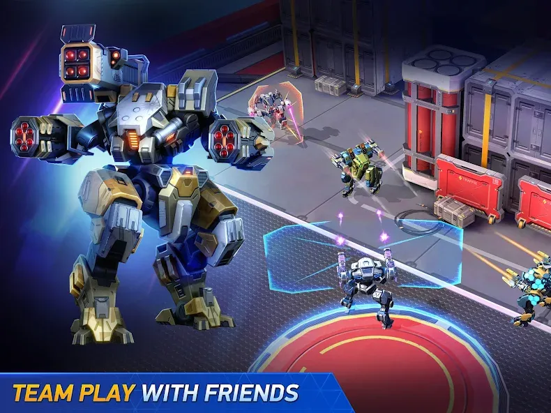Скачать Mech Arena - Shooting Game бесплатно — Безлимитные ресурсы и улучшенное оружие — скриншот 5 Скачать Mech Arena - Shooting Game бесплатно — Безлимитные ресурсы и улучшенное оружие — скриншот 5