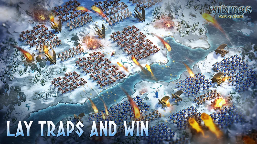 Скачать Vikings: War of Clans последней версии — Безлимитные ресурсы и ускоренное развитие — скриншот 5 Скачать Vikings: War of Clans последней версии — Безлимитные ресурсы и ускоренное развитие — скриншот 5