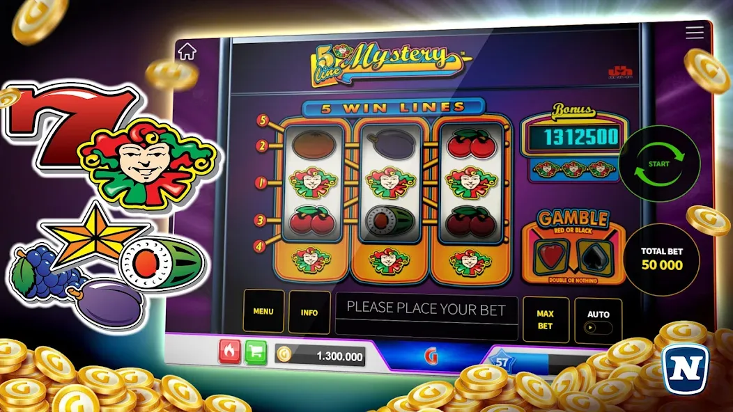 Мод Gaminator Online Casino Slots — Безлимитные монеты и бонусы, скачать APK — скриншот 4 Мод Gaminator Online Casino Slots — Безлимитные монеты и бонусы, скачать APK — скриншот 4