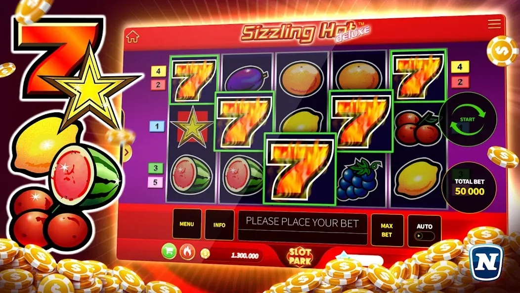 Slotpark - Online Casino Games взлом на Андроид — Безлимитные монеты и бонусы — скриншот 2