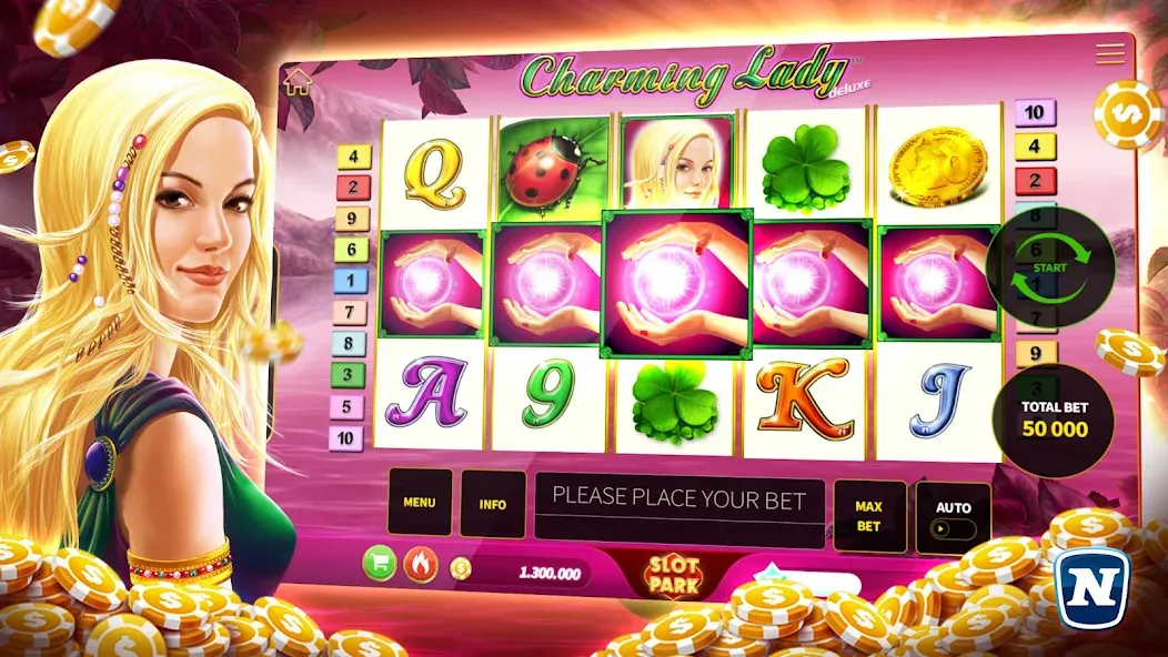 Slotpark - Online Casino Games взлом на Андроид — Безлимитные монеты и бонусы — скриншот 3